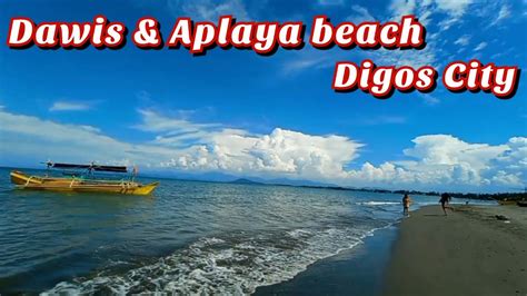 white sand beaches in digos city|DAWIS BEACH .